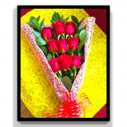 Ramo 9 rosas